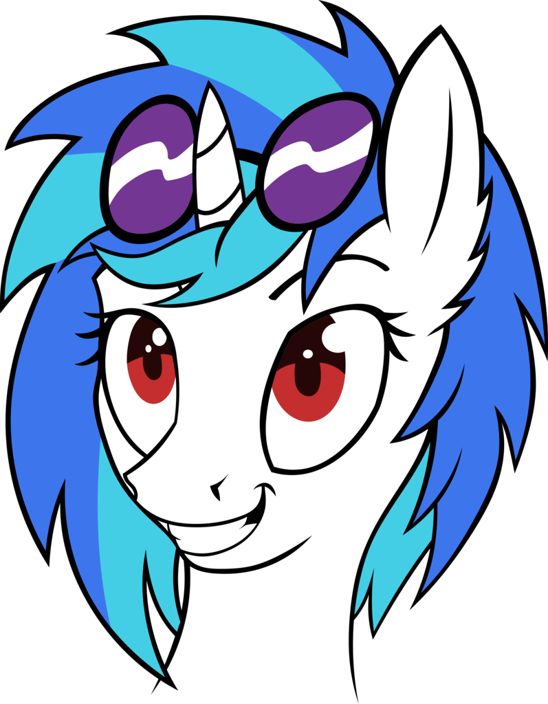Alcesmire, Colored, Dj Pon-3, Female, High - Cartoon (797x1024)