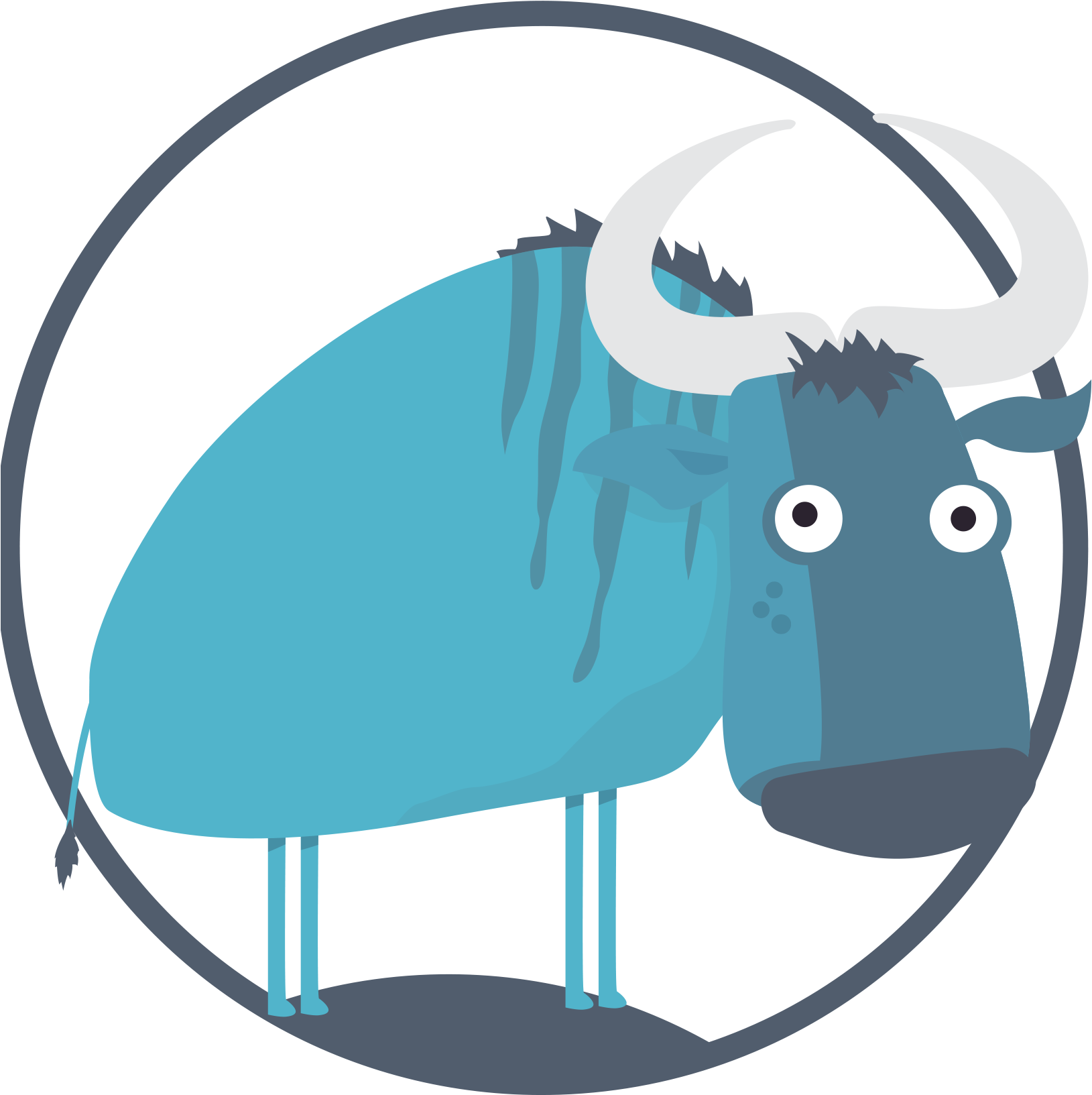 The Blue Gnu - Blue Gnu (1640x1639)