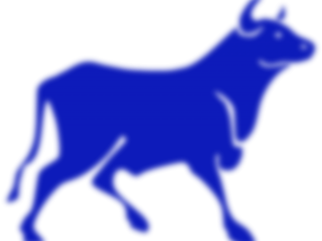Gnu Clipart Toro - Bull In Black N White (640x480)