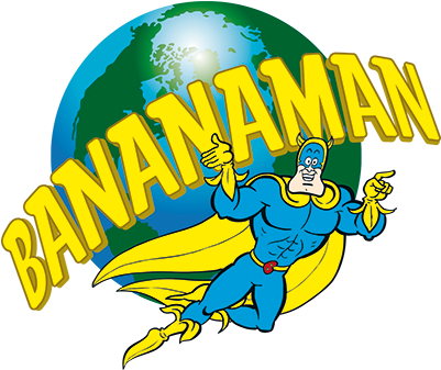 Bananaman - Banana Man Superhero (400x400)