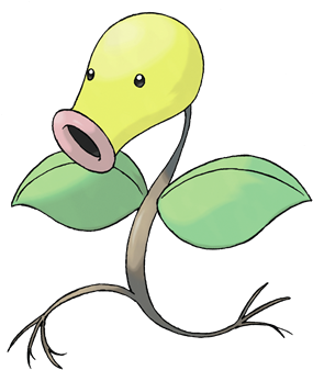 포켓몬 고, 포켓몬 목록, 태그, 비디오 게임, 조각상, 그림, 사슴 - Bellsprout Pokemon (350x350)
