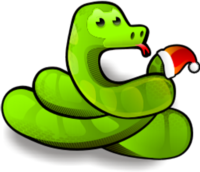 Fendir - Snake Christmas Hat Png (400x400)