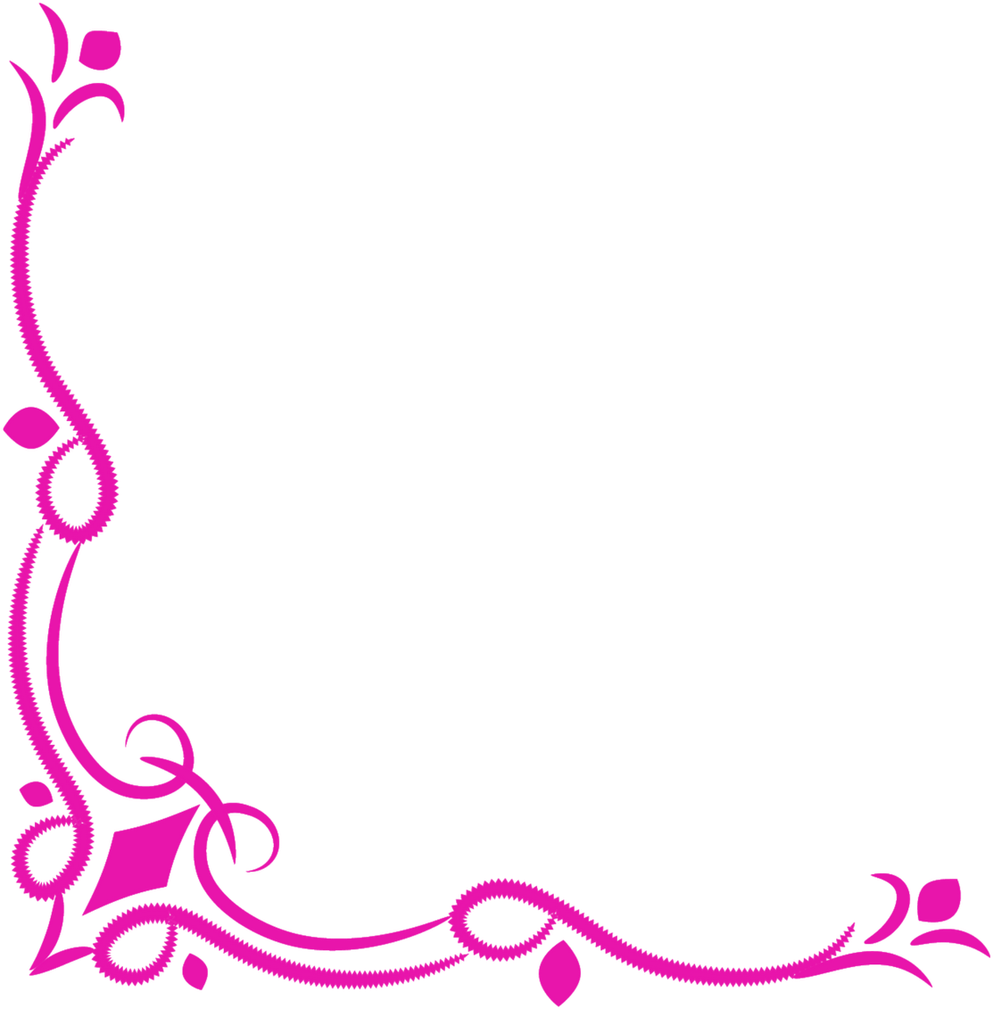 Elegant Corner Border Png Png Elegant Corner Borders - Wedding Corner Border Png (1600x1200)