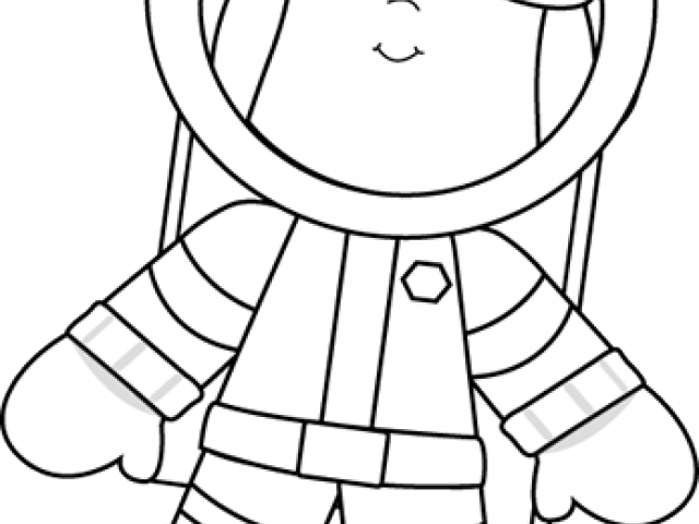 Astronaut Clipart Boy Girl - Clip Art (640x480)