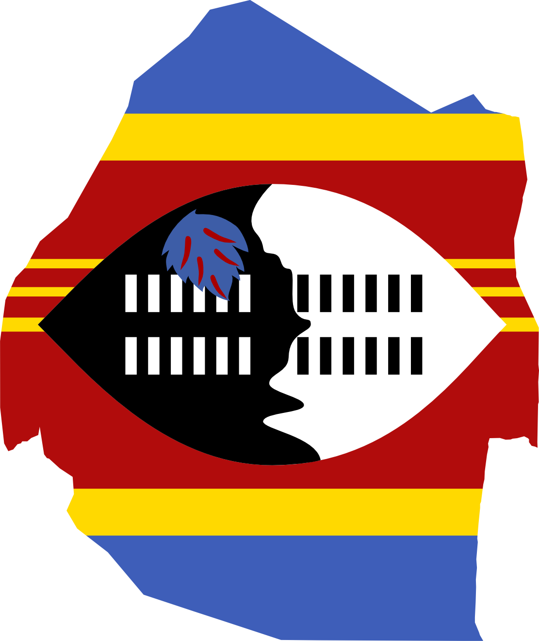 Swaziland - Swaziland Flag (1111x1321)