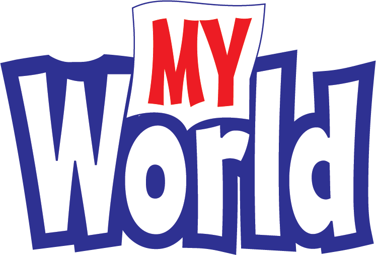 Get A Jump Start On Your Child's Science Education - My World Text Png (747x507)