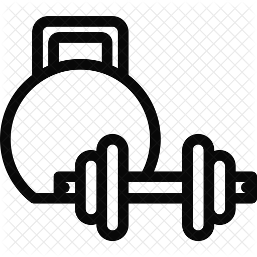 Dumbbell Banner Free Download Huge Freebie - Blue Png Fitness Icon (512x512)