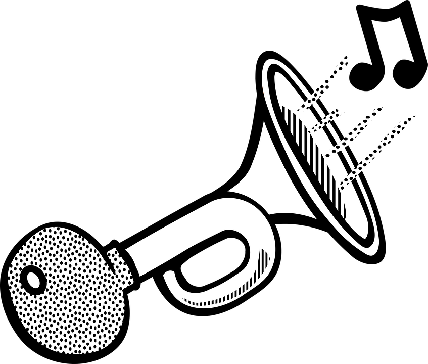 Vector Free Stock Air Horn Clipart - Clipart Horn (847x720)