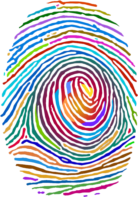 Susan Spangler, Shy Girl Talking - Fingerprint Png (500x681)