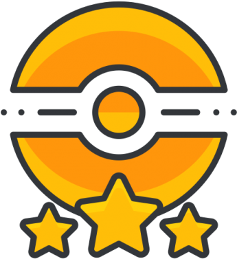 Star With Pokemon Go Logo Png Png Images - Pokemon Go Star Icon (400x400)