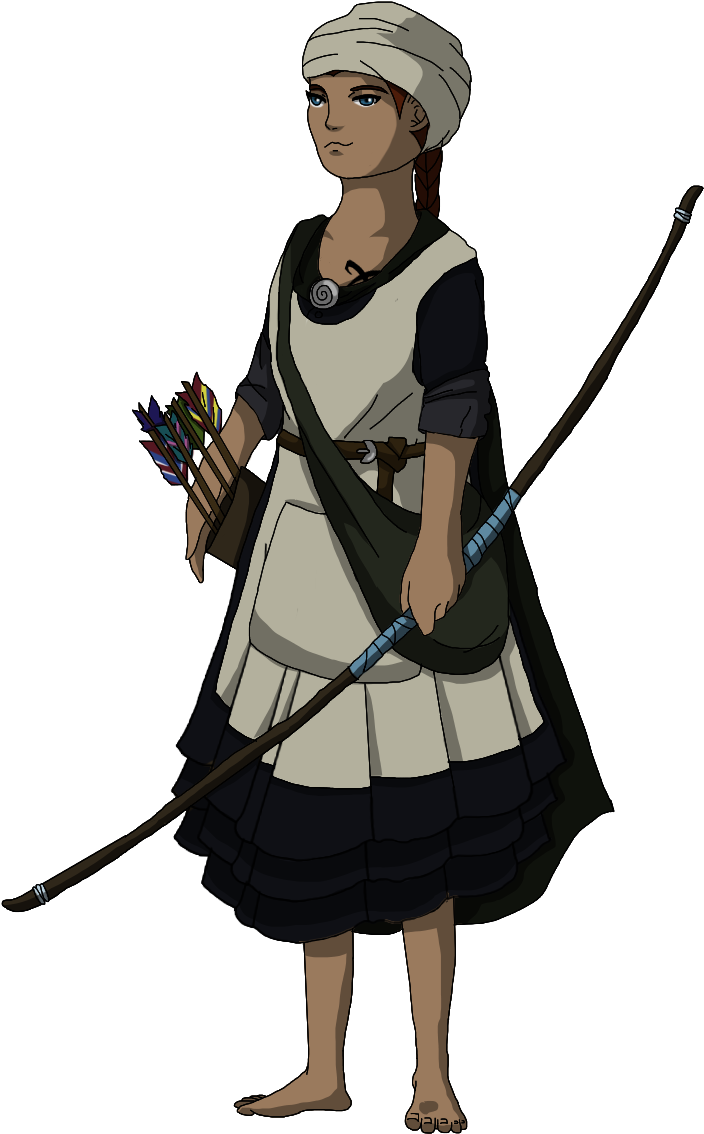 #medieval #archer #girl #oc - The Elder Scrolls V: Skyrim (790x1169)
