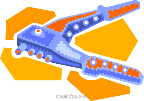 Rivet Gun Royalty Free Vector Clip Art Illustration - Rivet Gun Royalty Free Vector Clip Art Illustration (480x338)