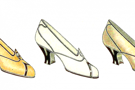 Pin Shoe Border Clip Art - Shoe (450x300)