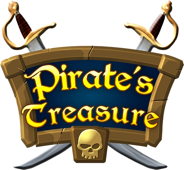 Picture Black And White Stock Pirate Treasure Clipart - My Pop Is A Pirate (600x600)