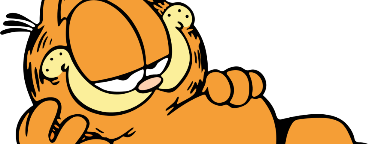 Doing Lazy Work Takes Hard Thinking - Garfield (1600x480)