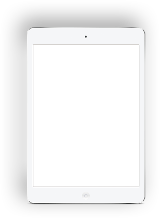 Ipad Clipart Transparent Background Pencil And In Color - Iphone 6 Mobile Frame Png (317x431)