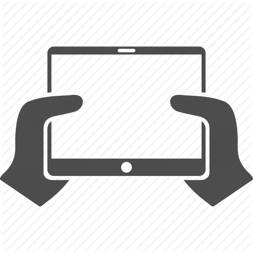 Freeuse Download Smartphones By Aha Soft - Tablet Hold Icon (512x512)