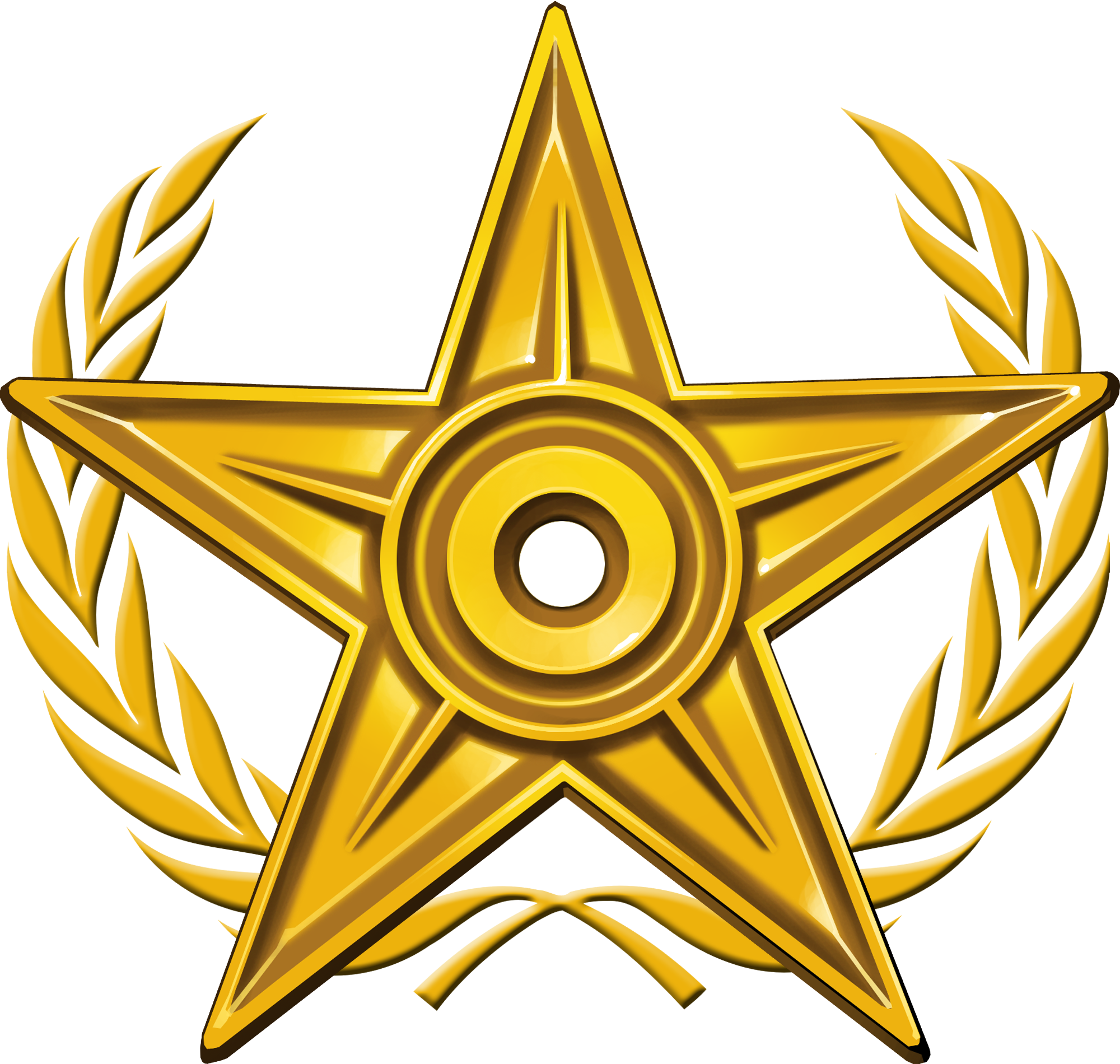 File Special Gold Barnstar Png Wikimedia Commons Star - Stockholm Model United Nations (2000x1900)