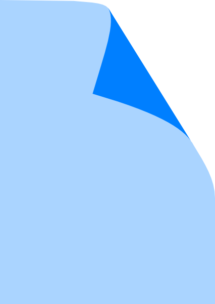 Page Curl Basic Svg Clip Arts 426 X 600 Px - Page Curl Basic Svg Clip Arts 426 X 600 Px (426x600)