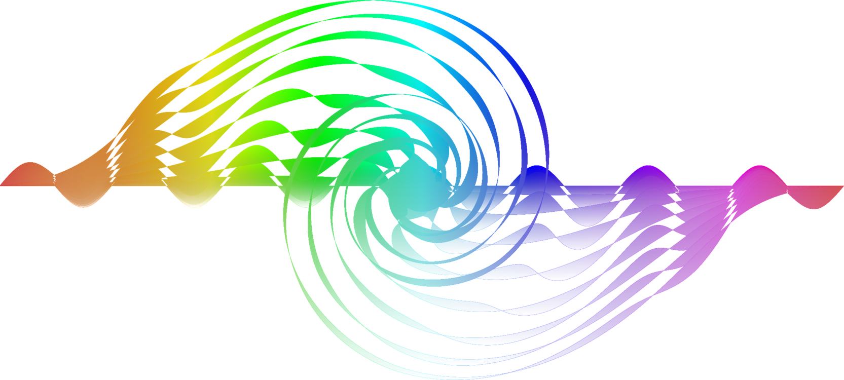 Sine Wave Sound Acoustic Wave Frequency - Wave Sound Clipart Png (1665x750)