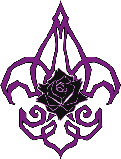 Black Rose Paranormal Adventures - Black Rose Symbol (512x512)