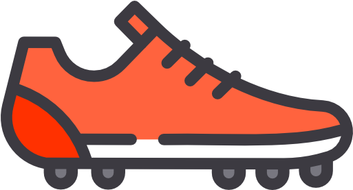 Svg Royalty Free Library Icon - Soccer Shoes Clipart Png (512x512)