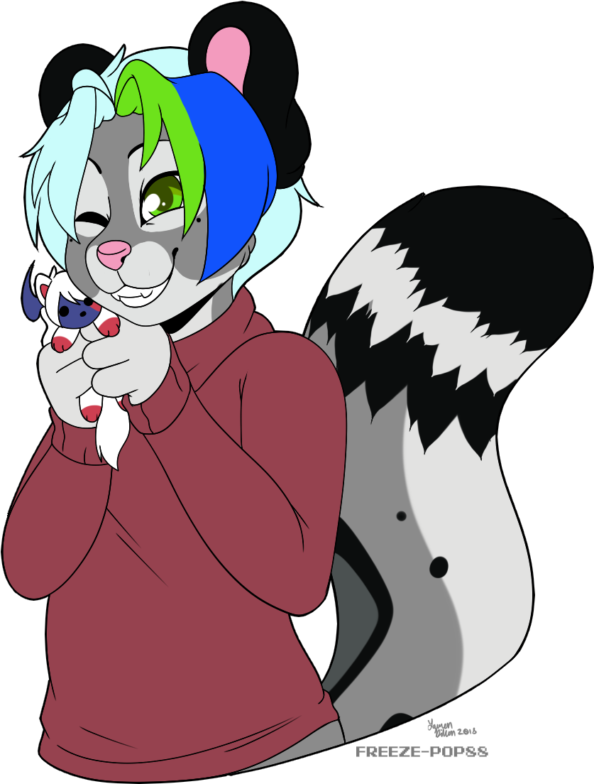 [gift Art] Snow Mew Mew - Cartoon (996x1173)