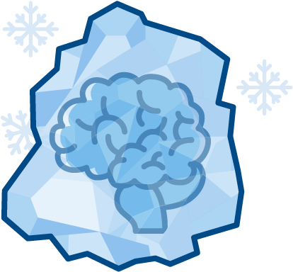 Brain-freeze - Transparent Brain Freeze Clipart (1000x512)