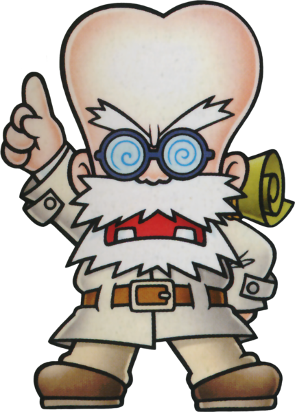 This Guy Is Actually From Another Nintendo Game - Wario Land 4 Dr (430x599)
