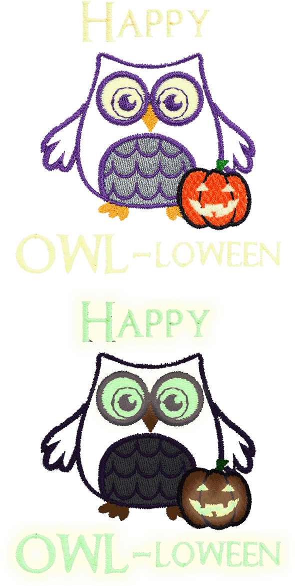 Happy Owl Loween - Cartoon (600x1200)