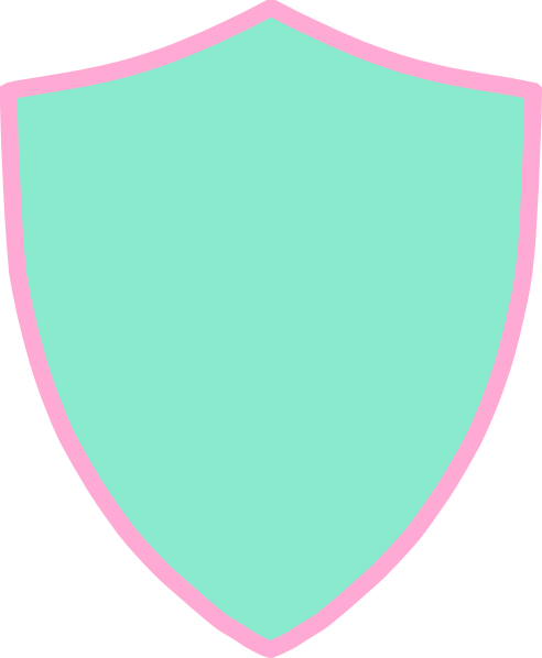 Shield Clipart Pink - Clip Art (492x598)