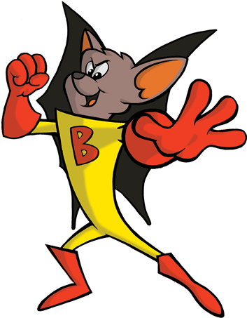 "my Wings Are Like A Shield Of Steel" - Batfink Cartoon (367x462)