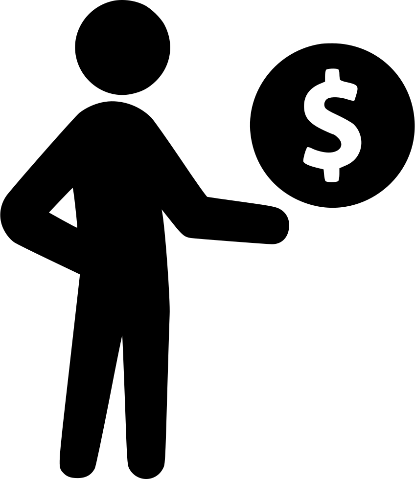 Svg Transparent Stock Business Earnings Dollar Income - Income (848x980)