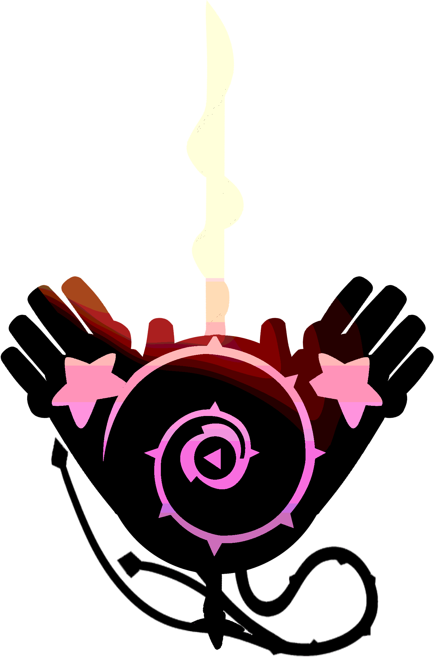 Minimalist Transparent Steven Universe Svg Black And - Steven Universe Clipart Weapons (1500x2300)