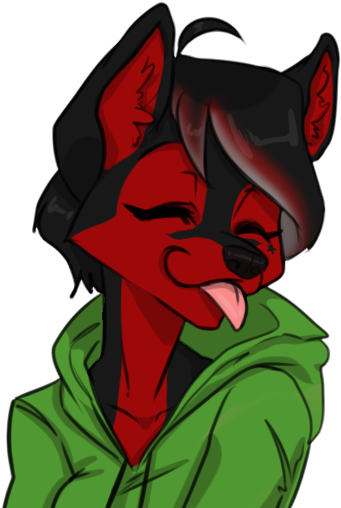 Inspy Sticking Out Her Tongue Sticker - Illustration (512x512)