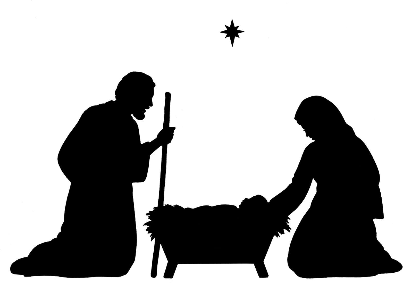 Instructional Technology News - Christmas Nativity Silhouettes (1584x1136)