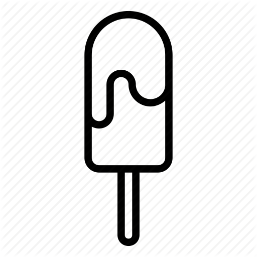 Cold Cream Clipart Ice Pops Ice Cream - Popsicle Coloring Page (512x512)