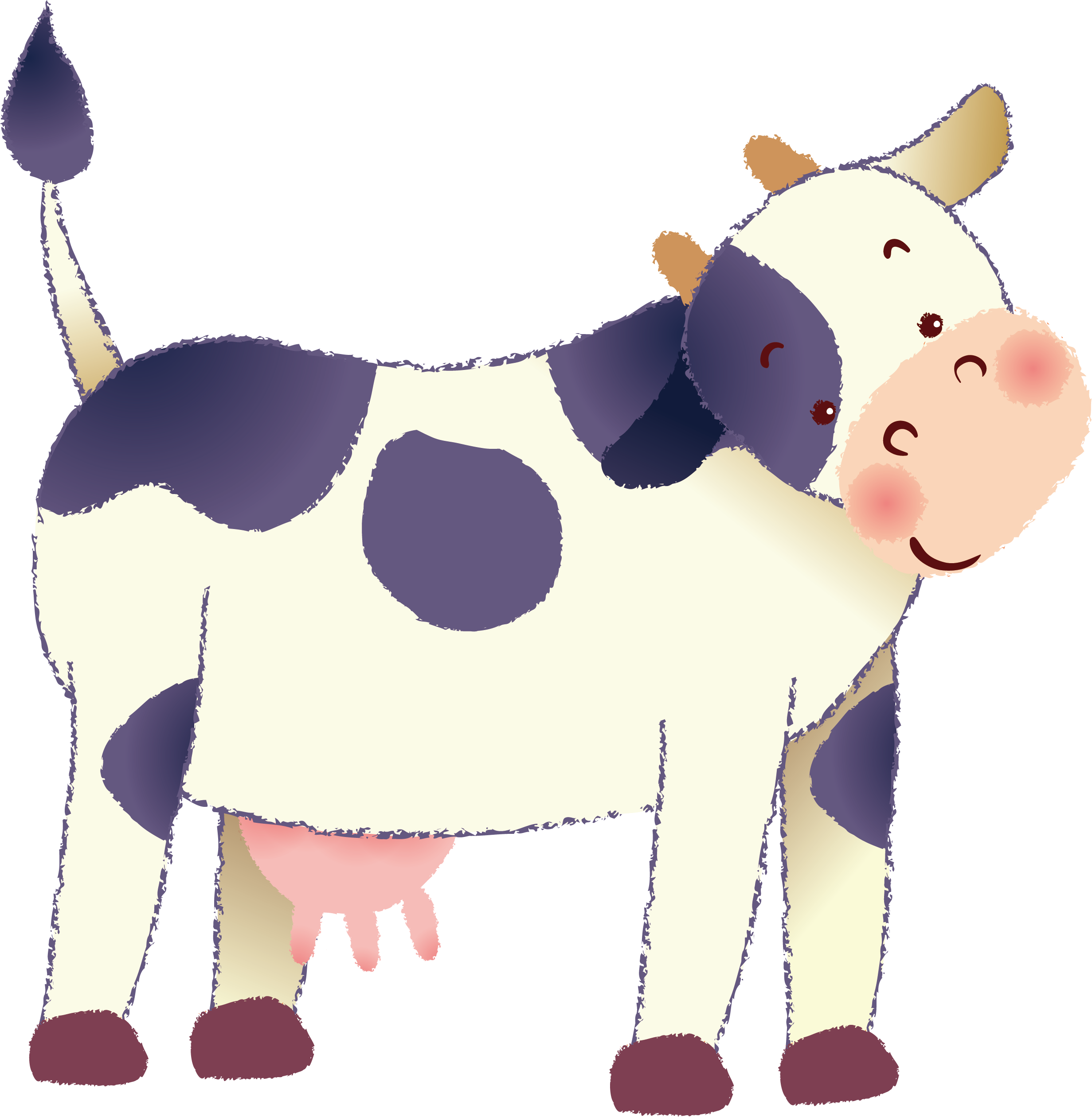 Dairy Cow Clipart At Getdrawings - Dairy Cattle (2463x2521)