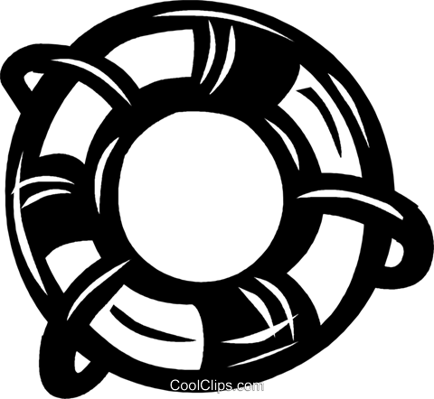 Image Black And White Library Drawing At Getdrawings - Life Preserver Clipart Black And White (480x442)