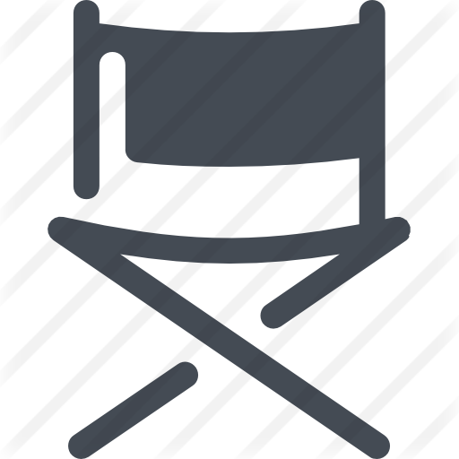 Director Chair Free Icon - Film (512x512)