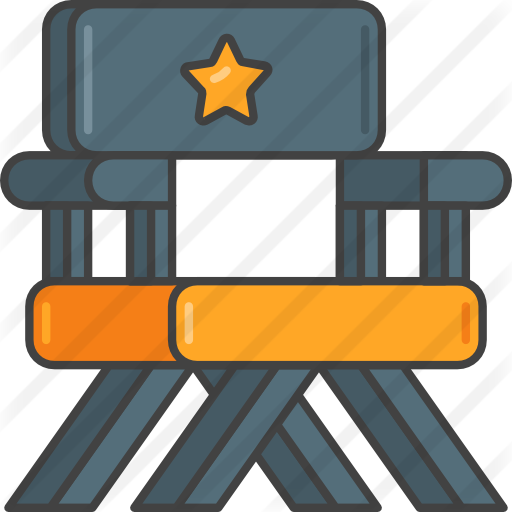 Director Chair Free Icon - Director Chair Free Icon (512x512)