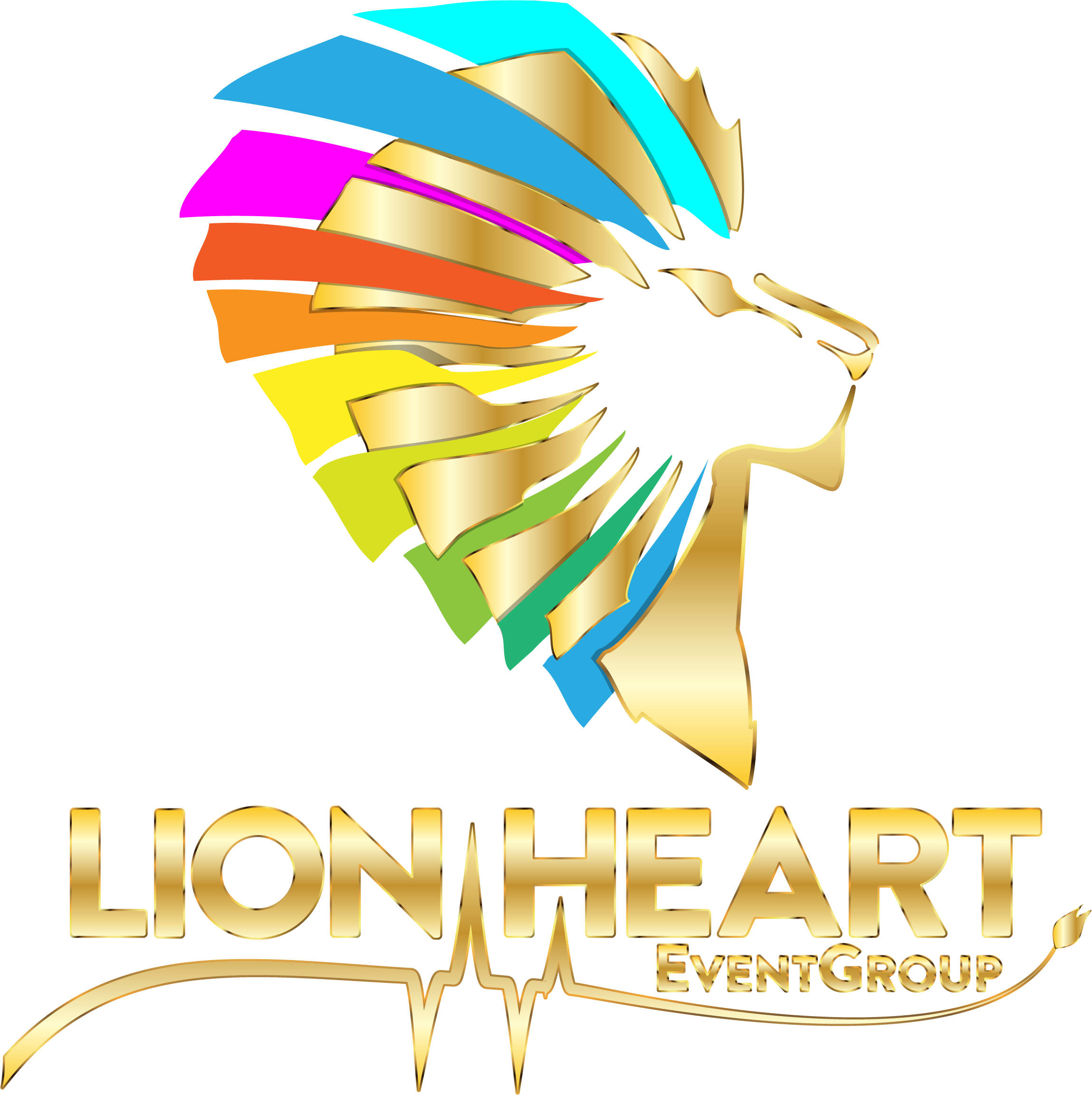 Lionheart Event Group Is A Full-service Event Management - Graphic Design (2298x2305)