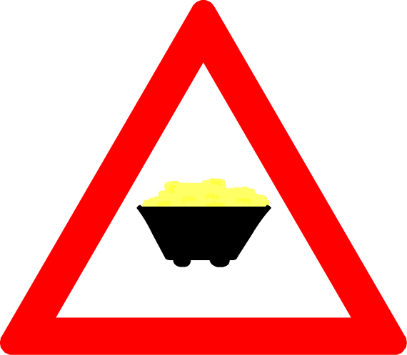 The Classic Gas Pump As A Old Feel To The Game - Traffic Sign (570x498)