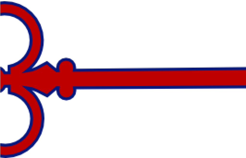 Skeleton Key Clipart Red Skeleton Key Clip Art At Clker - Renting (1024x1024)