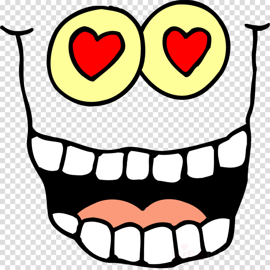 Heart Eyes Cartoon Clipart Googly Eyes Clip Art - Vinyl Sticker Decals Radioactive Hazard Symbol Sports (900x900)