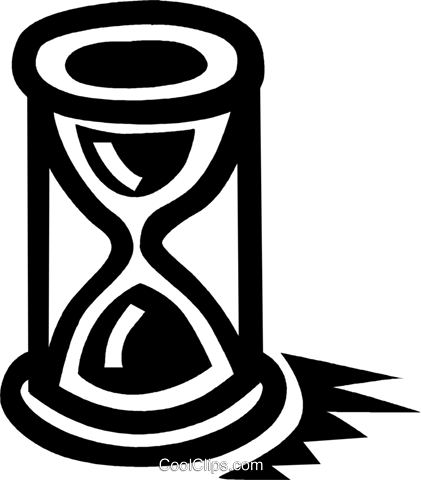 Hourglass - Illustration (421x480)