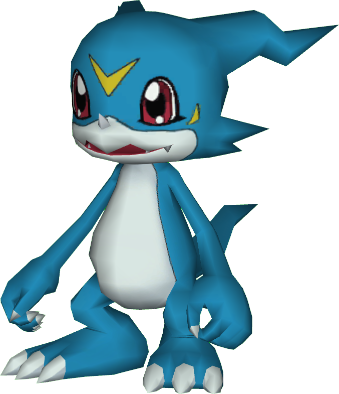 Digimon Clipart Aqua - Digimon Veemon (677x785)