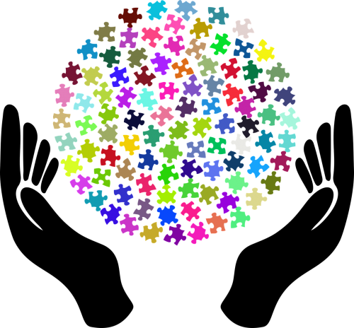World Puzzle Clip Art (500x464)
