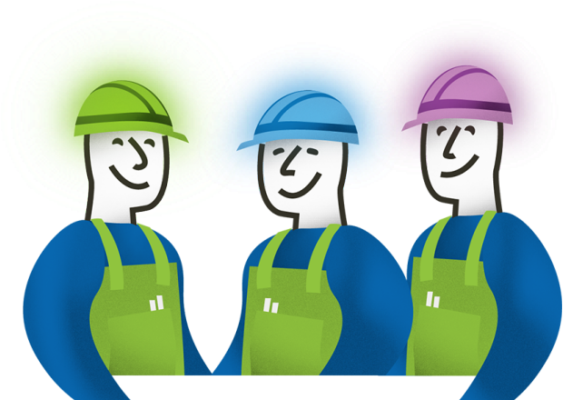 Warehouse Clipart Labor Cost - Color (640x480)