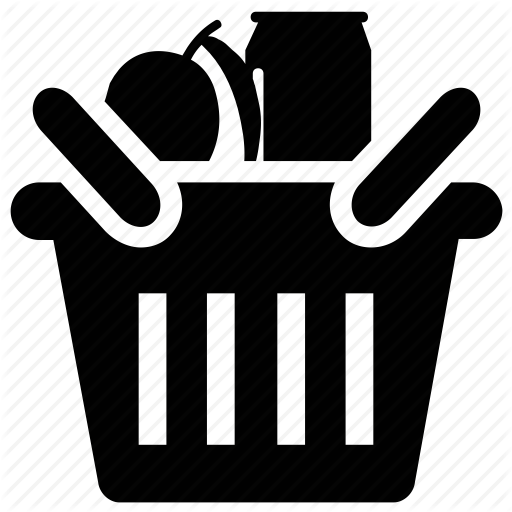 Grocery Icon Clipart Grocery Store Shopping Bags & - Food Waste Facts Australia (512x512)